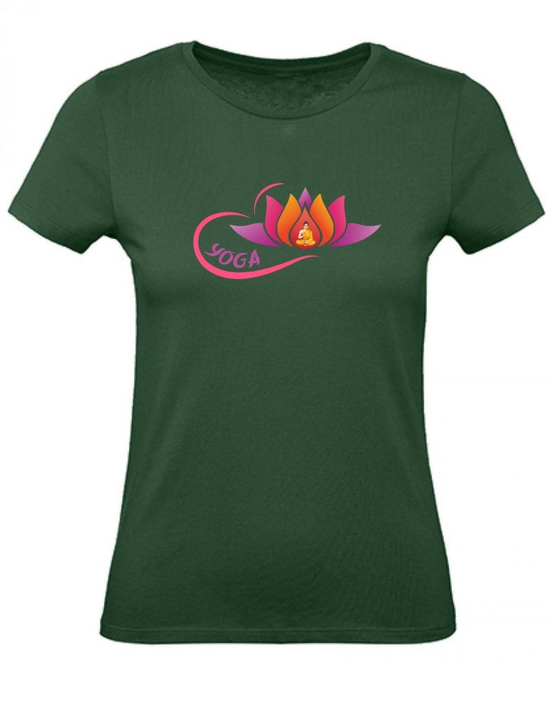 Balldiri T-Shirt Damen Yoga Buddha Entspannung Wellness XS bis 2XL