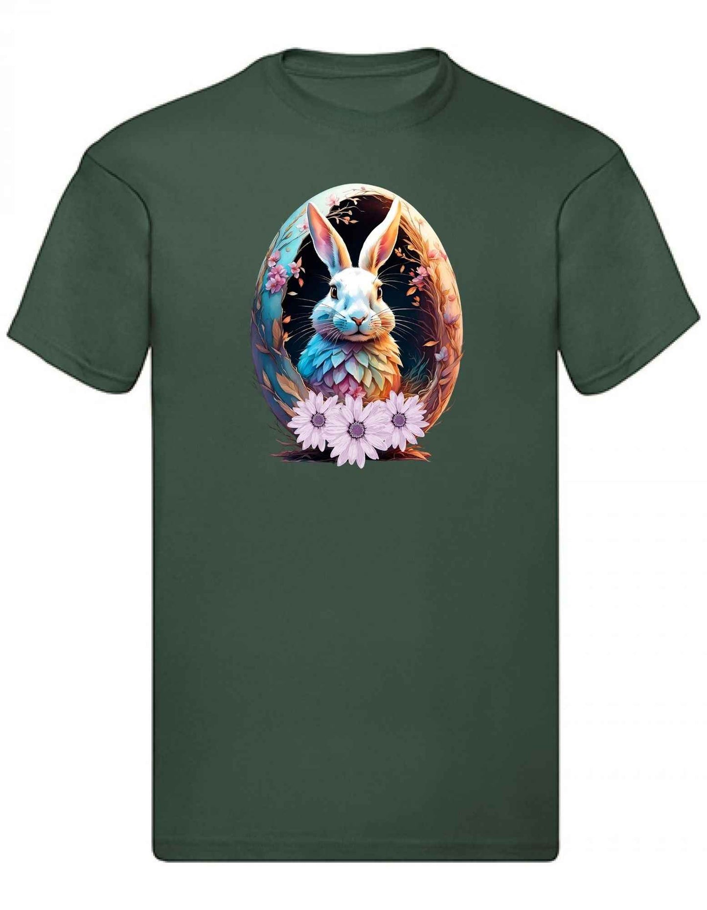Balldiri T-Shirt Herren Osterei mit Hase S bis 5XL