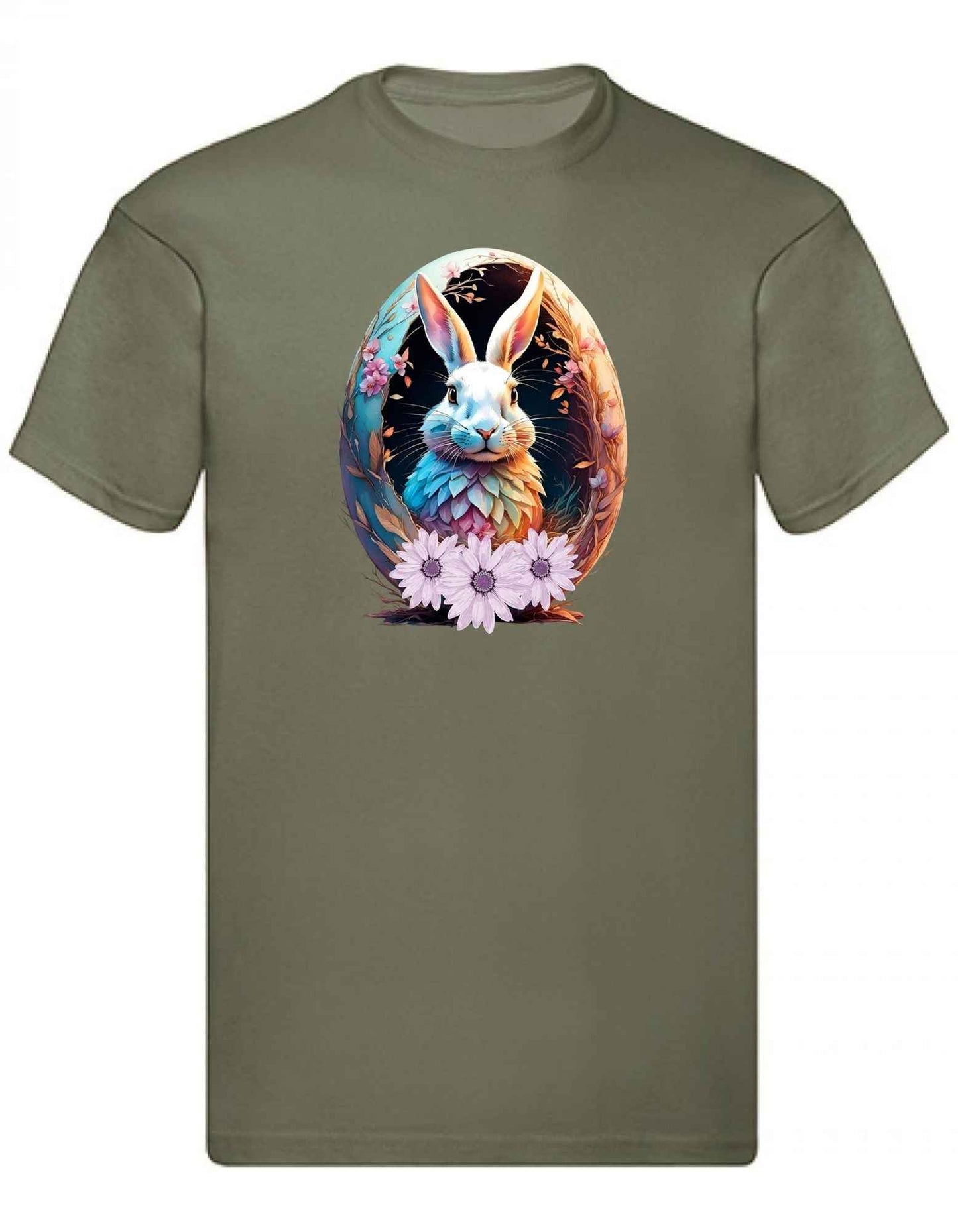 Balldiri T-Shirt Herren Osterei mit Hase S bis 5XL