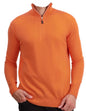 Balldiri Premium Kaschmir Herren Langarm Pullover Troyer 2-fädig