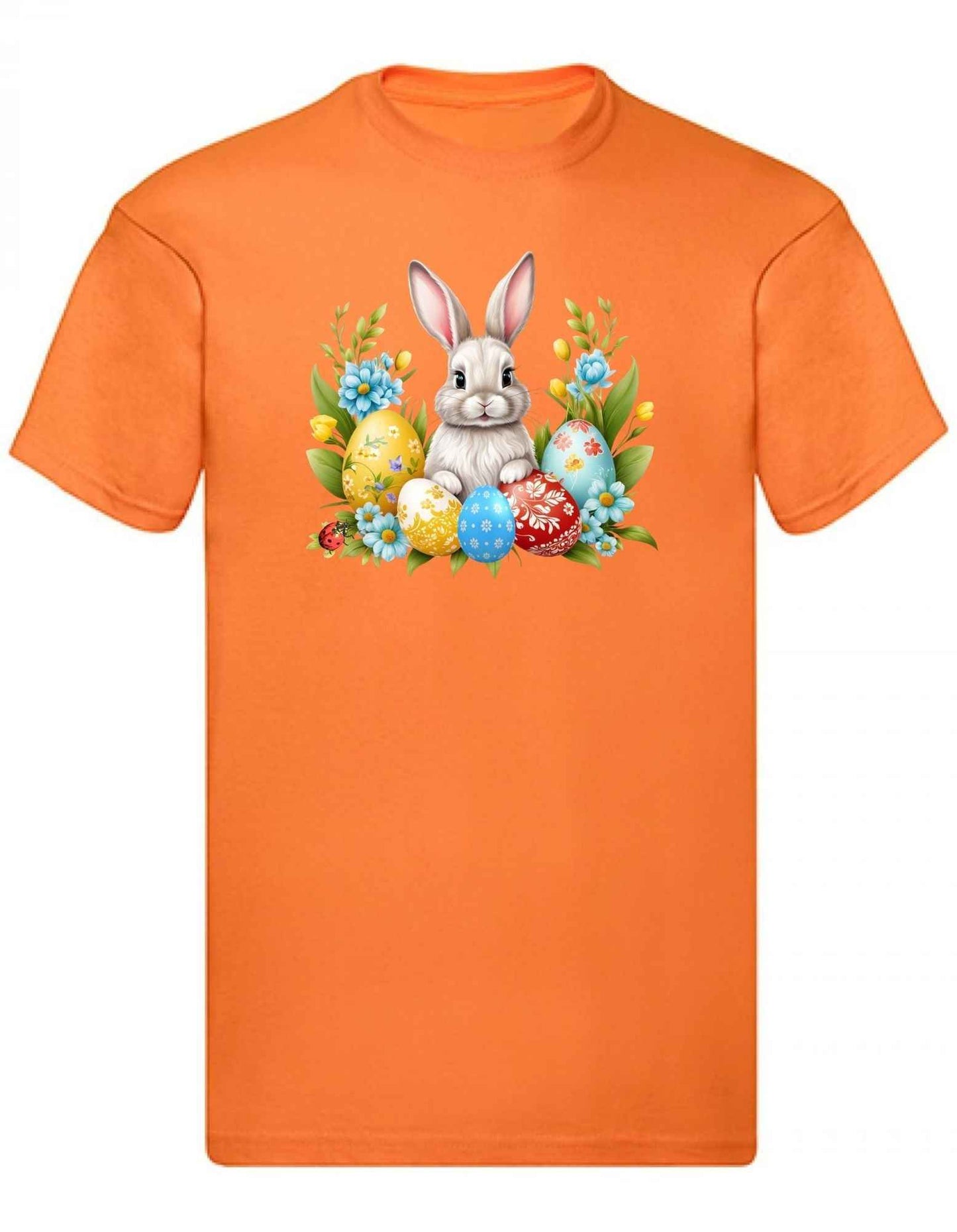 Balldiri T-Shirt Herren Ostern Nest mit Hase S bis 5XL