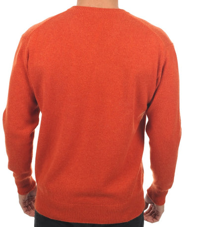 Balldiri 100% Kaschmir Herren V-Pullover 4-fädig