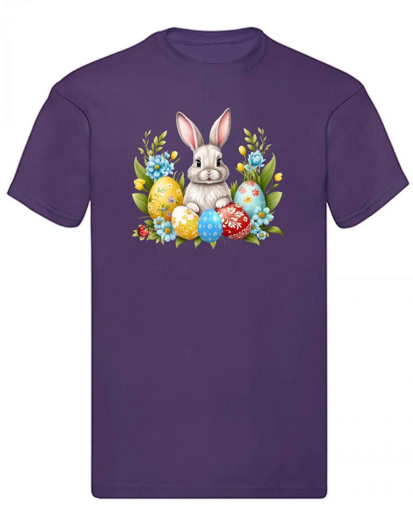 Balldiri T-Shirt Herren Ostern Nest mit Hase S bis 5XL
