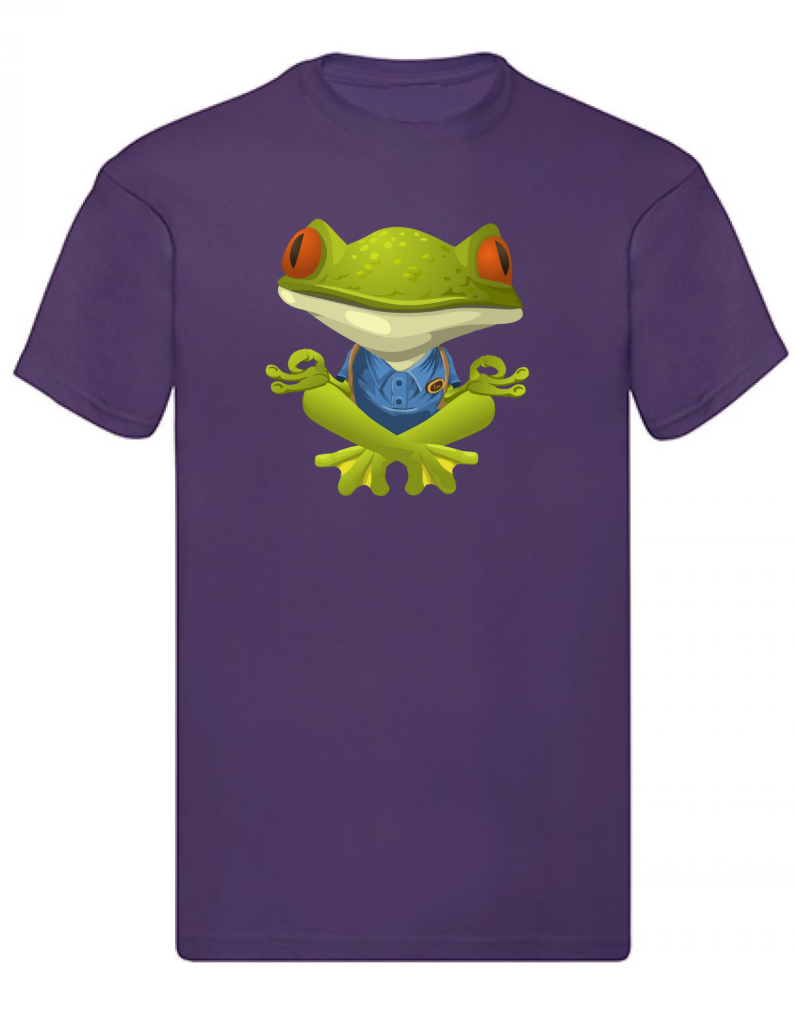 Balldiri T-Shirt Herren Yoga Meditation Entspannung S bis 5XL