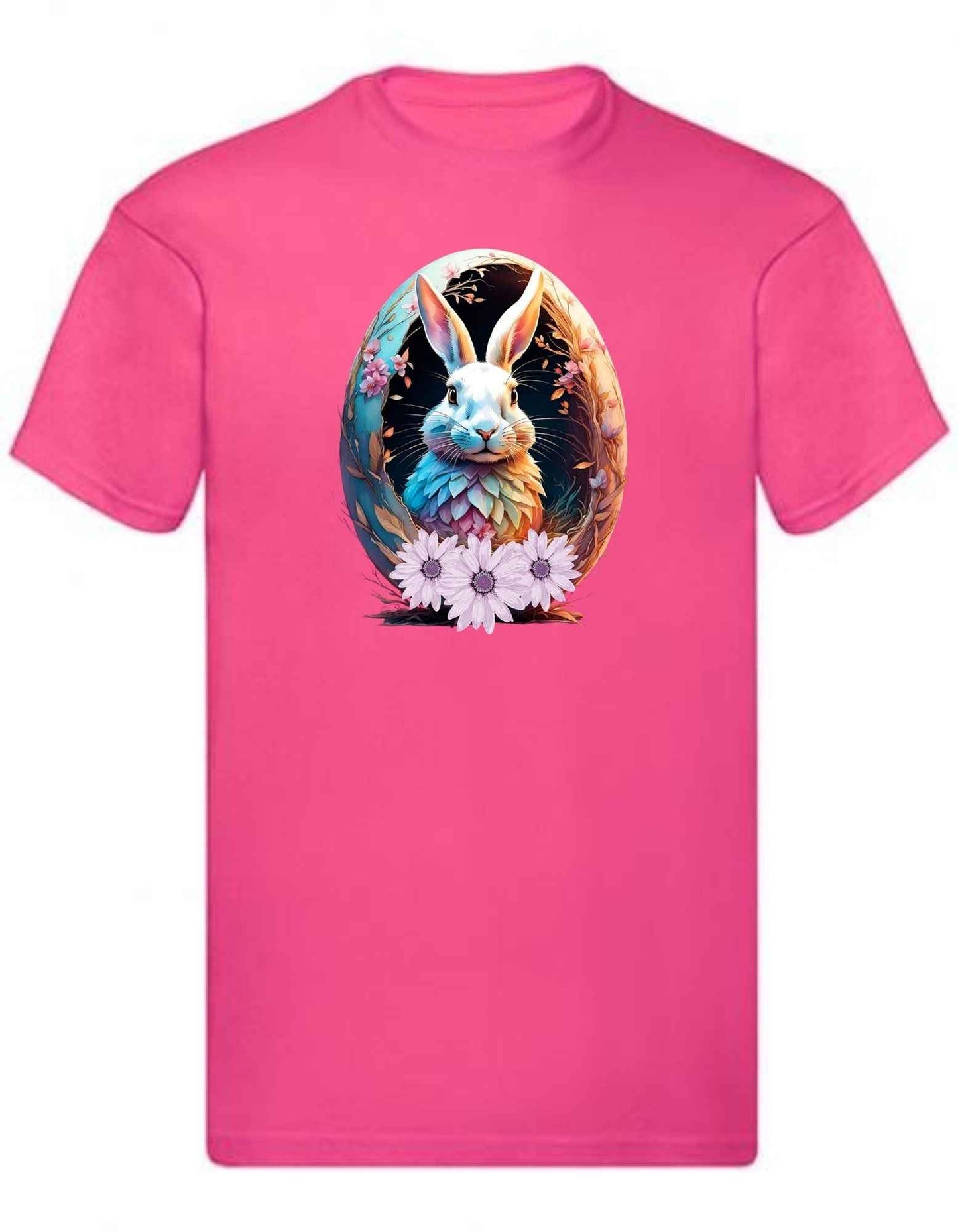 Balldiri T-Shirt Herren Osterei mit Hase S bis 5XL