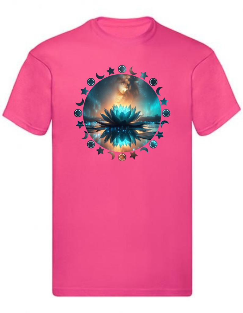 Balldiri T-Shirt Herren Yoga Wellness Lotusblume S bis 5XL