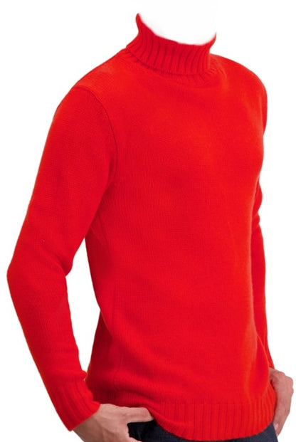 Balldiri Premium Kaschmir Herren langarm  Rollkragen Pullover 8-fädig