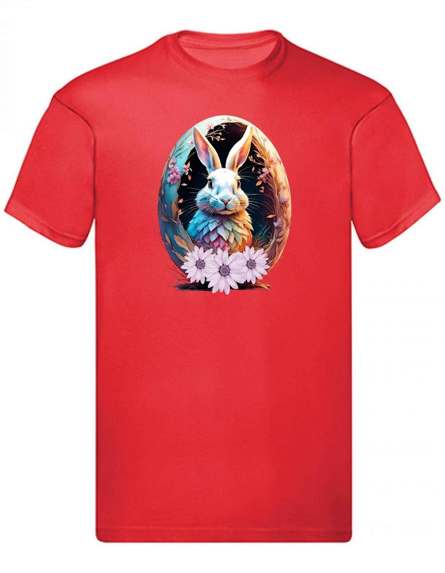 Balldiri T-Shirt Herren Osterei mit Hase S bis 5XL