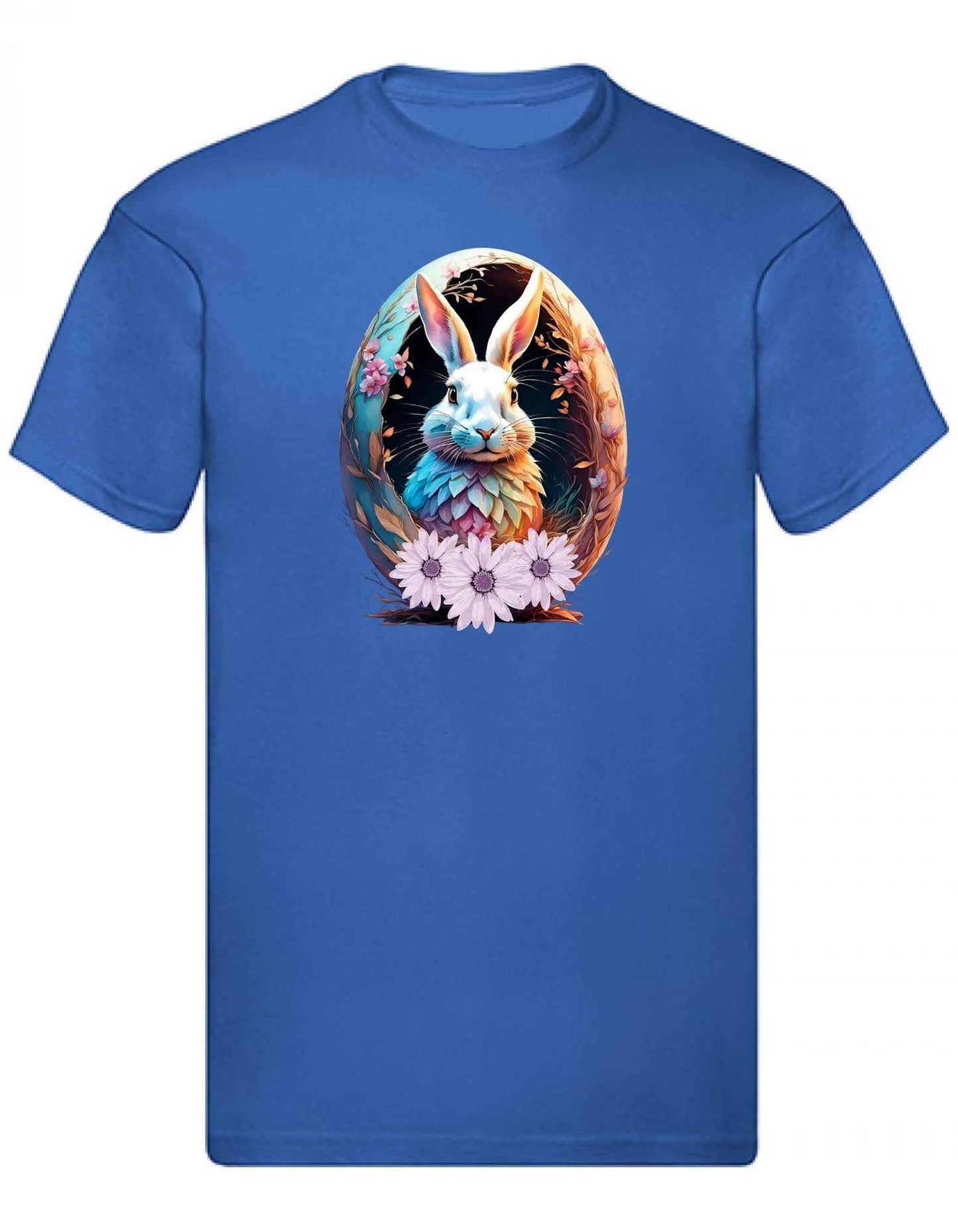Balldiri T-Shirt Herren Osterei mit Hase S bis 5XL