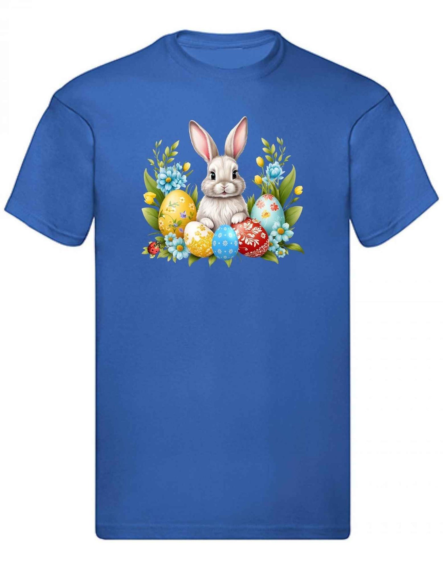 Balldiri T-Shirt Herren Ostern Nest mit Hase S bis 5XL