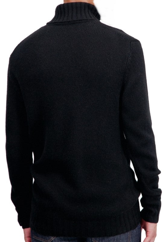 Balldiri Premium Kaschmir Herren langarm  Rollkragen Pullover 8-fädig