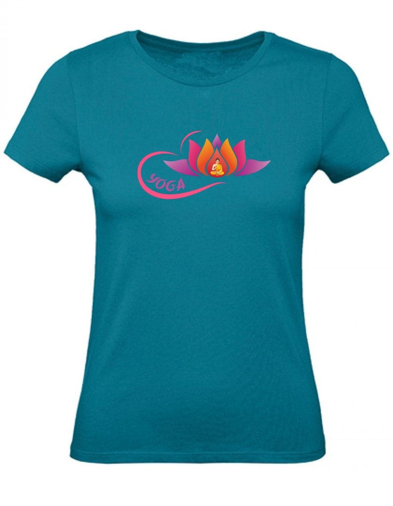 Balldiri T-Shirt Damen Yoga Buddha Entspannung Wellness XS bis 2XL