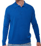 Balldiri 100% Kaschmir Herren Langarm Polo mit Kragen 2-fädig - Balldiri & Windhound