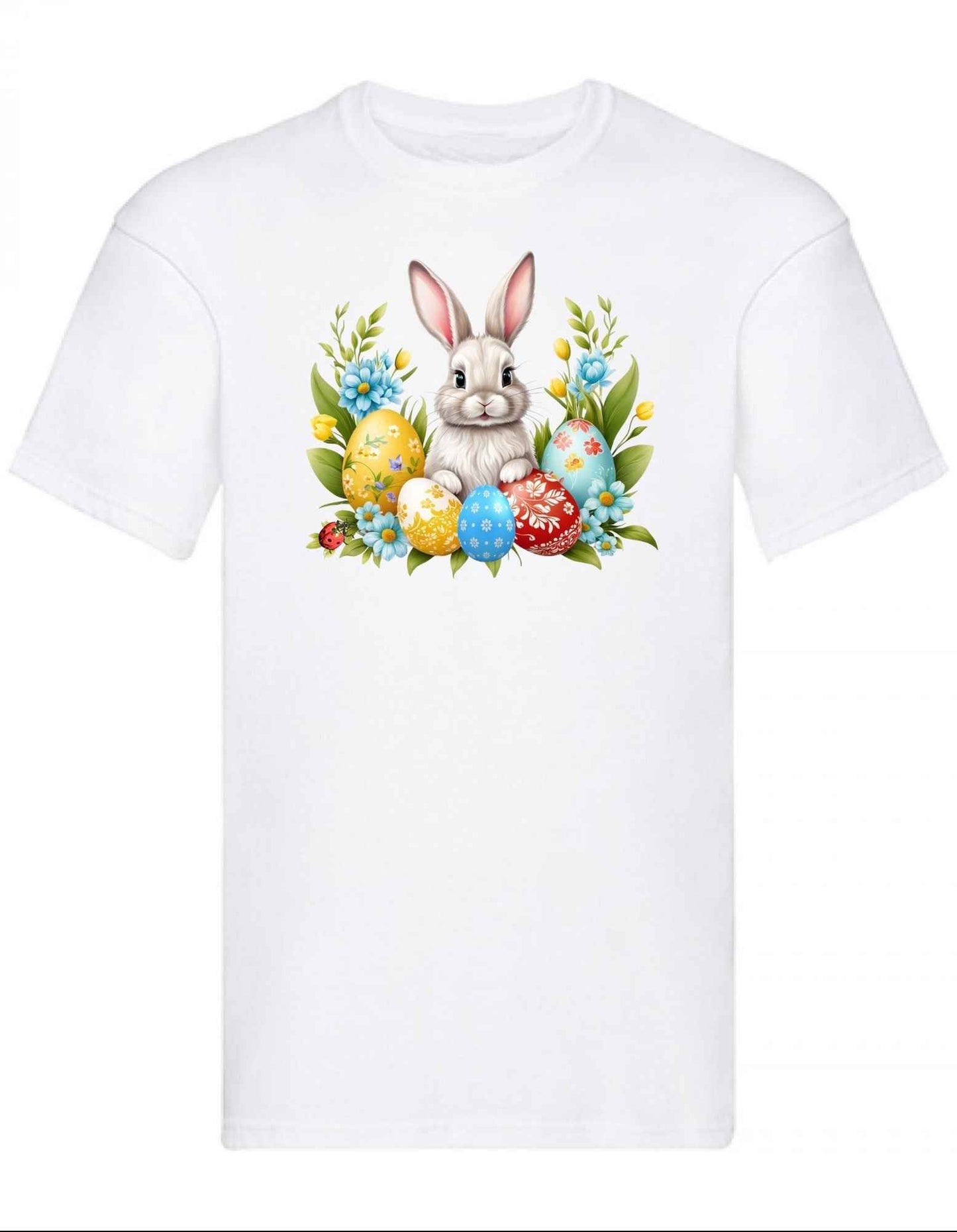Balldiri T-Shirt Herren Ostern Nest mit Hase S bis 5XL
