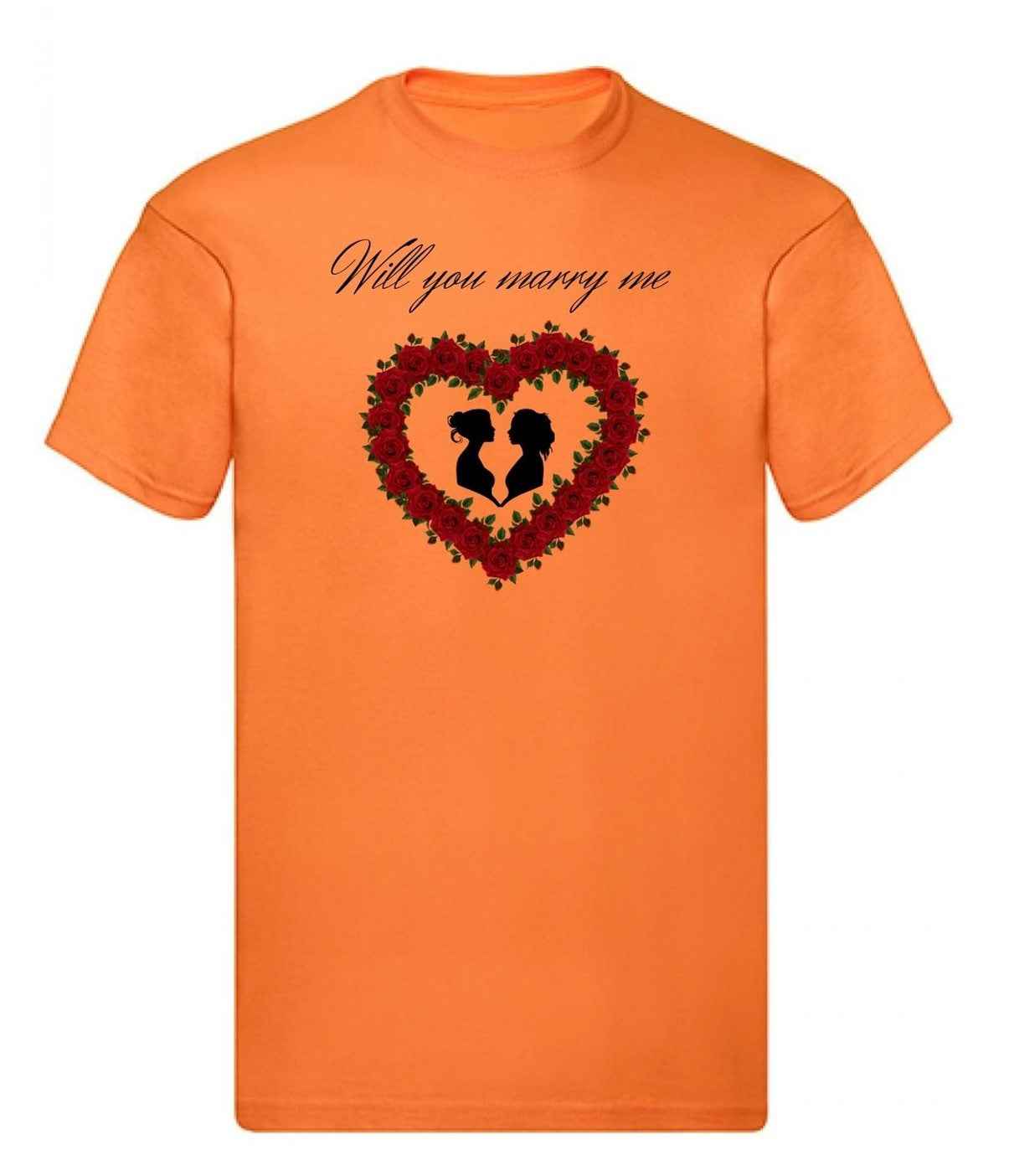 Balldiri T-Shirt LGBTQ Heiratsantrag S bis 5XL