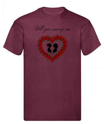 Balldiri T-Shirt LGBTQ Heiratsantrag S bis 5XL