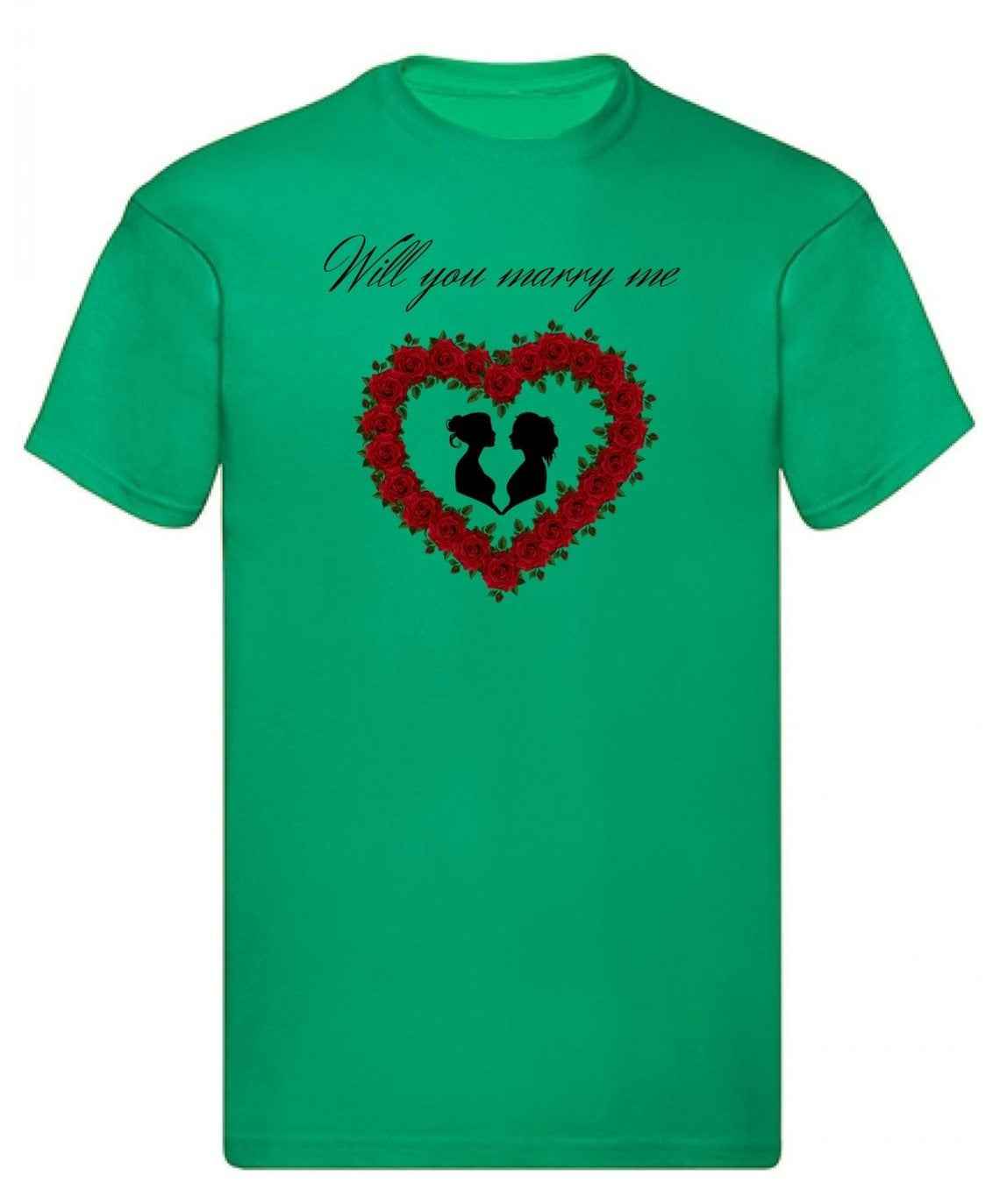 Balldiri T-Shirt LGBTQ Heiratsantrag S bis 5XL