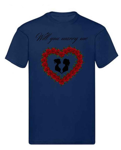 Balldiri T-Shirt LGBTQ Heiratsantrag S bis 5XL